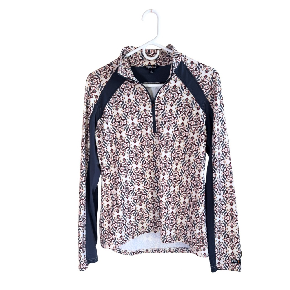 Kerrits On Course Quarter Zip Fleece Tech Top | M